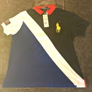 Vintage, nwt, 2010 US open official Polo. This xxl Ralph Lauren is mint.